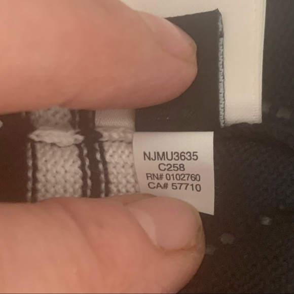 KATE SPADE Rio de Janeiro Fit & Flare Knit Midi Dress Striped 100% Cotton Size S - Picture 16 of 16